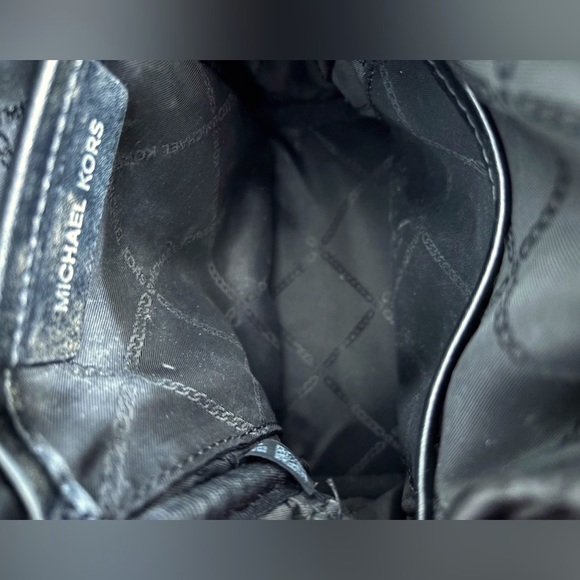 Michael Kors Mini Rhea Color-Block Logo Backpack - Picture 11 of 11